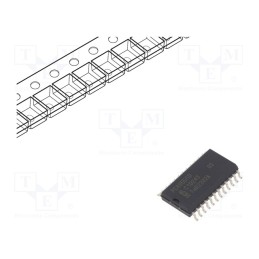 10 pcs : PCA9555D,118 - IC: interface, I/O expander, 2.3÷5.5VDC, I2C,SMBus, SMD, SO24