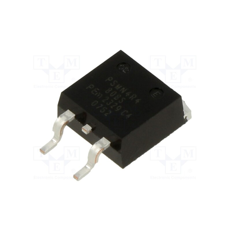 10 pcs : PSMN4R4-80BS,118 - Transistor: N-MOSFET, unipolar, 80V, 100A, Idm: 680A, 306W