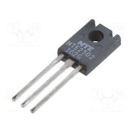 10 pcs : NTE2502 - Transistor: PNP, bipolar, 300V, 0.1A, 7W, TO126