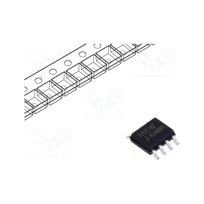 10 pcs : ISL3152EIBZ-T7A - IC: interface, transceiver, half duplex,RS422 / RS485, 115kbps