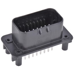 1 pcs - TE Connectivity, AMPSEAL Automotive Connector Plug 23 Way, Solder Termination