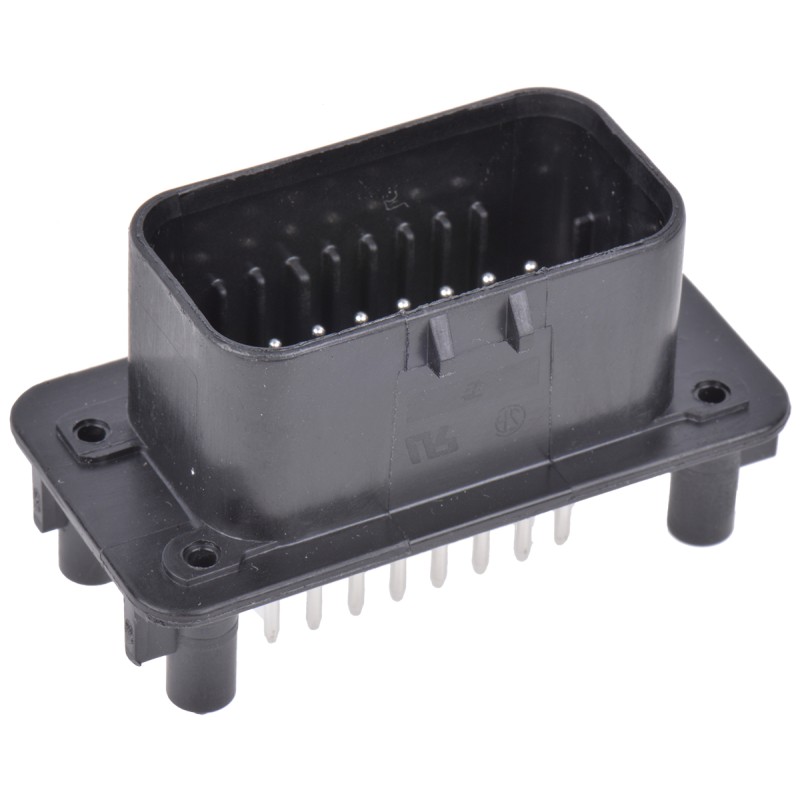 1 pcs - TE Connectivity, AMPSEAL Automotive Connector Plug 23 Way, Solder Termination