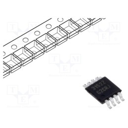 10 pcs : ISL3152EIUZ-T7A - IC: interface, transceiver, half duplex,RS422 / RS485, 115kbps