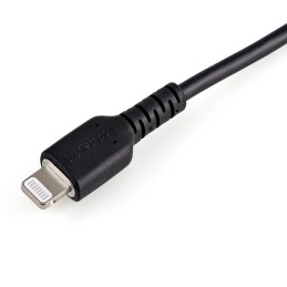 1 pcs - StarTech.com USB 2.0 Cable, Male USB A to Male Lightning Rugged USB Cable, 15cm
