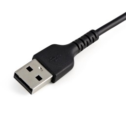 1 pcs - StarTech.com USB 2.0 Cable, Male USB A to Male Lightning Rugged USB Cable, 15cm