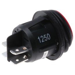 1 pcs - ZF Illuminated DPST, On-None-Off Rocker Switch Panel Mount