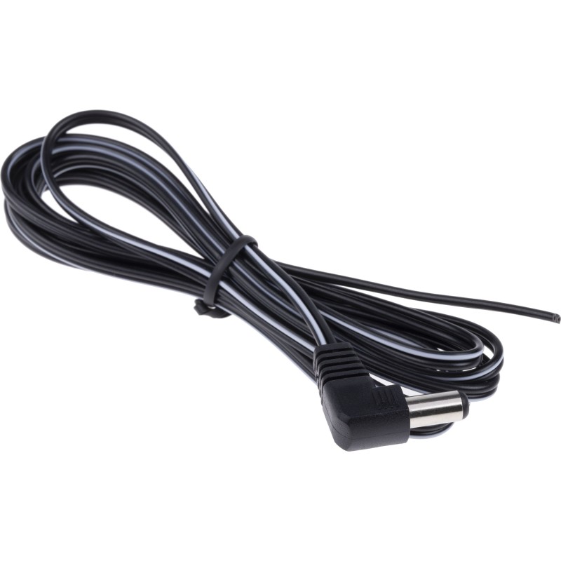 1 pcs - RS PRO 2.1mm DC Power Plug to Unterminated Power Cord, 1.8m