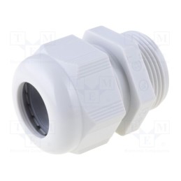 10 pcs : HT 1/2” RAL7035 BSK NPT - Cable gland, NPT1/2', IP68, polyamide, grey, HELUTOP HT-NPT