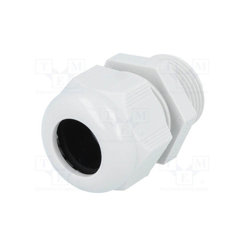 10 pcs : HT 3/4” RAL7035 BSK NPT - Cable gland, NPT3/4', IP68, polyamide, grey, HELUTOP HT-NPT