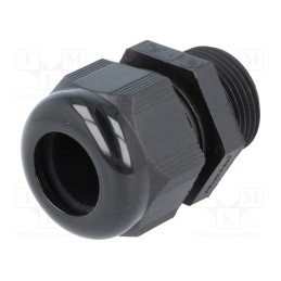 10 pcs : HT 3/4” RAL9005 BSK NPT - Cable gland, NPT3/4', IP68, polyamide, black, HELUTOP HT-NPT