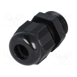 10 pcs : HT M16 RAL9005 93938 - Cable gland, M16, 1.5, IP68, polyamide, black, HELUTOP HT-M