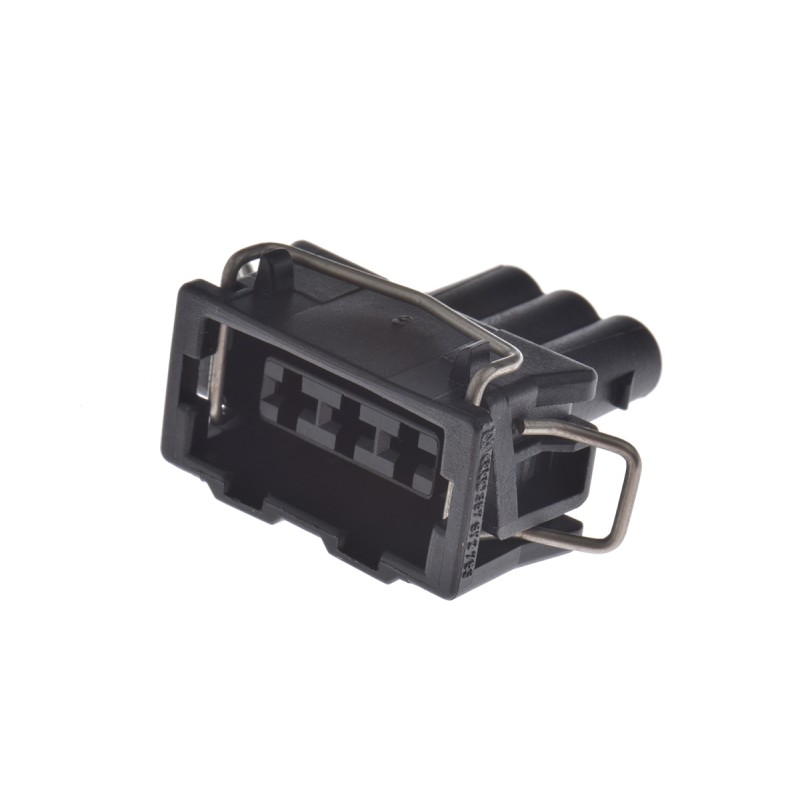 4 pcs - Delphi, 2.8 Automotive Connector Socket 3 Way, Crimp Termination