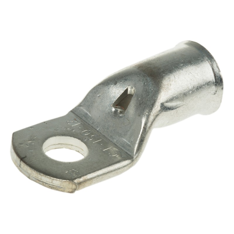 4 pcs - RS PRO Uninsulated Ring Terminal, M12 Stud Size, 150mm² to 150mm² Wire Size