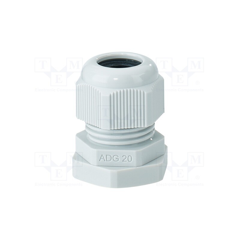 10 pcs : 36001078 - Cable gland, M20, 1.5, IP66, polyamide, light grey