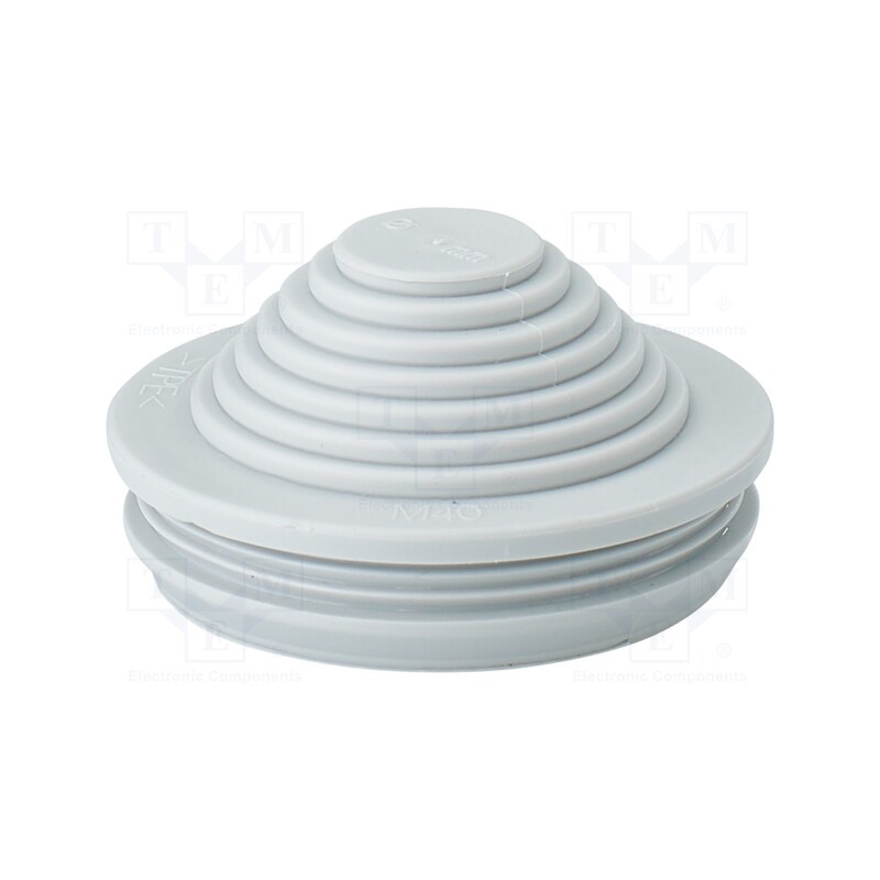 10 pcs : 3600179 - Grommet, elastomer thermoplastic TPE, grey, -25÷35°C, 13÷34mm