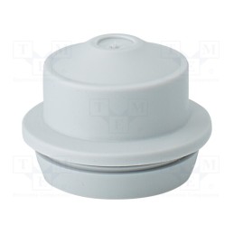 10 pcs : 3600187 - Grommet, elastomer thermoplastic TPE, light grey, 9÷17mm, IP65