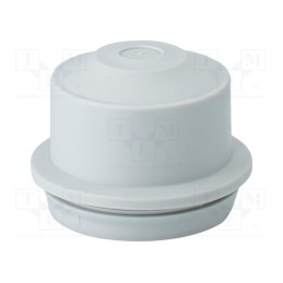 10 pcs : 3600188 - Grommet, elastomer thermoplastic TPE, light grey, 8÷23mm, IP65