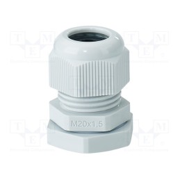 10 pcs : 3600210 - Cable gland, M20, 1.5, IP66,IP67, polyamide, light grey