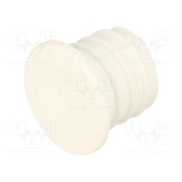 50 pcs : EV-16-TPE RAL9005 - Grommet, elastomer thermoplastic TPE, black, -40÷100°C, 4.6÷11mm