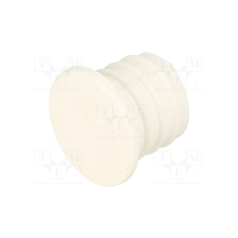 50 pcs : EV-16-TPE RAL9005 - Grommet, elastomer thermoplastic TPE, black, -40÷100°C, 4.6÷11mm