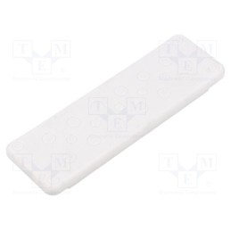 10 pcs : HEL-DP24-17-TPE RAL9005 - Multigate grommet, elastomer thermoplastic TPE, black, 8.5÷12mm