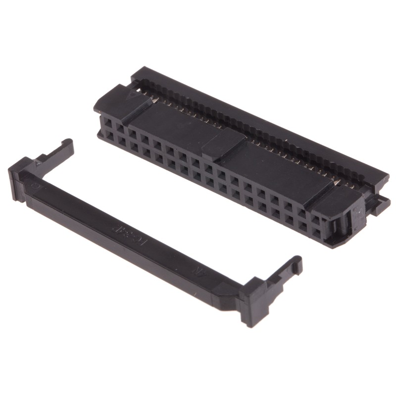 1 pcs - RS PRO 34-Way IDC Connector Socket for Cable Mount, 2-Row