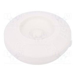 50 pcs : HSS-M20-TPE-V0 - Grommet, Ømount.hole: 20mm, elastomer thermoplastic TPE, grey