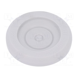 10 pcs : HSS-M50-TPE - Grommet, Ømount.hole: 50mm, elastomer thermoplastic TPE, grey