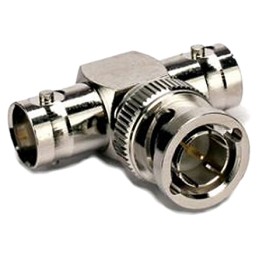 4 pcs - RF Solutions Tee 50Ω RF Adapter BNC Plug to BNC Socket