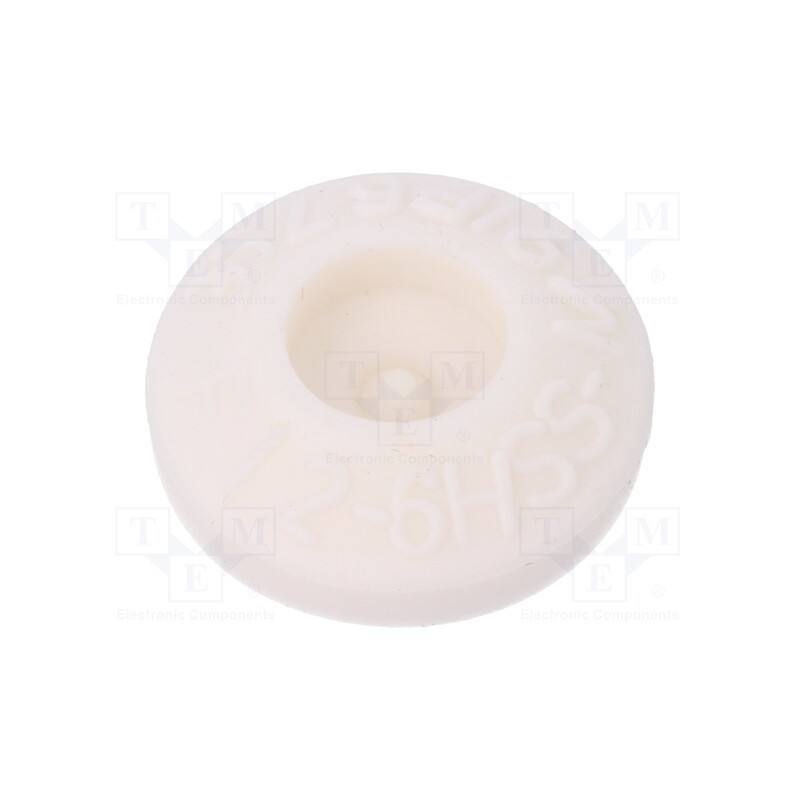 50 pcs : HSS-M9-TPE-V0 - Grommet, Ømount.hole: 9mm, elastomer thermoplastic TPE, grey