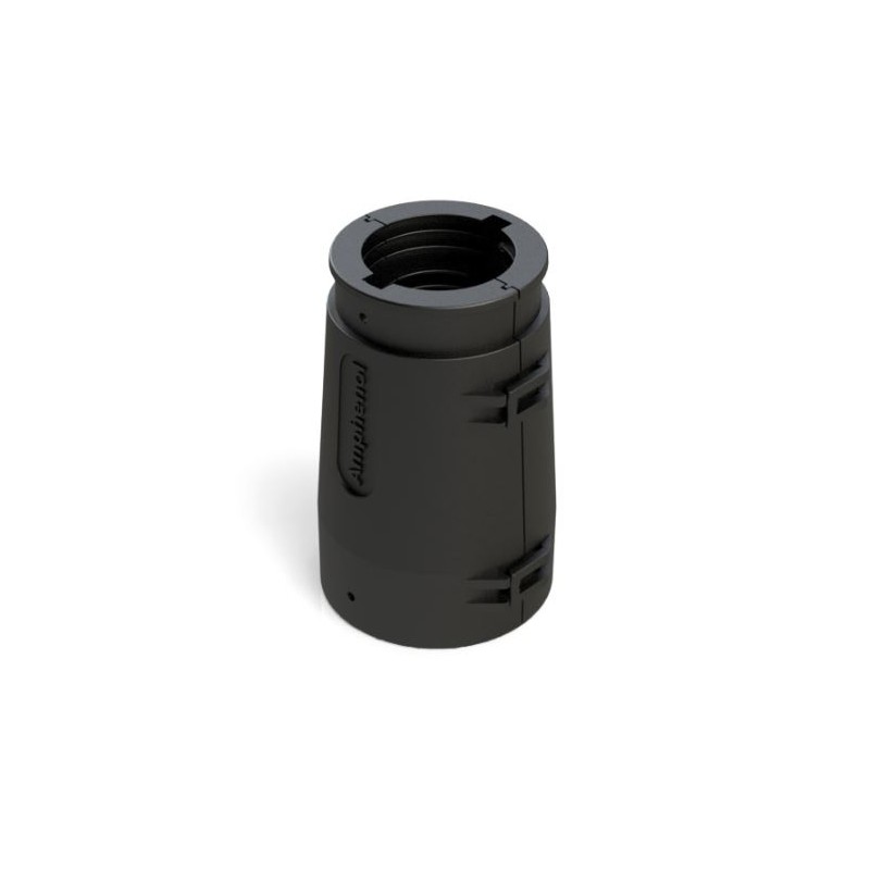 1 pcs - Amphenol Industrial Black Tube Adaptor, Shell Size 24 for use with NW17