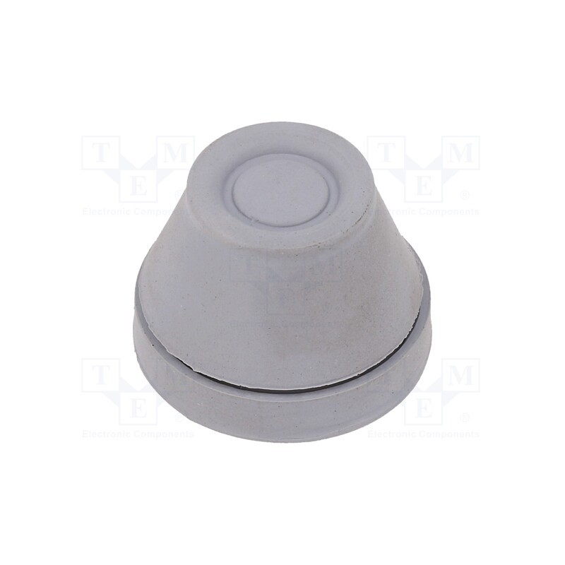 20 pcs : VET 14-20 RAL7042 - Grommet, Ømount.hole: 29mm, EPDM, grey, Øcable: 14÷20mm, IP65, VET