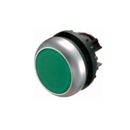 1 pcs - Eaton RMQ Titan M22 Series Green Illuminated Momentary Push Button Head, 22mm Cutout, IP69K