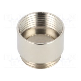 10 pcs : 1.039.2013.01 - Thread adapter, Int.thread: PG13,5, Ext.thread: M20, brass, RE-Ms