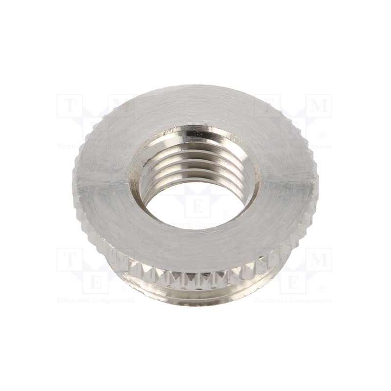 10 pcs : 1.076.2012.50 - Reduction of threads for glands, Int.thread: M12, brass, nickel