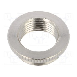 10 pcs : 1.076.2520.50 - Reduction of threads for glands, Int.thread: M20, brass, nickel