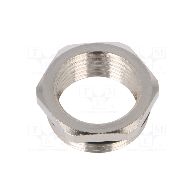 10 pcs : 1.077.1611.01 - Reduction of threads for glands, Int.thread: PG11, brass