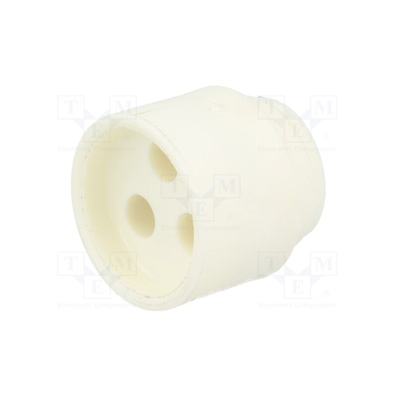 10 pcs : 1.089.1101.19 - Insert for gland, 3mm, M16,PG11,PG13,5, elastomer, Holes no: 3