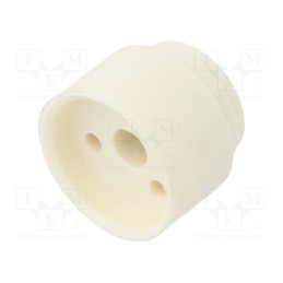 10 pcs : 1.089.1300.19 - Insert for gland, 2mm, NPT1/2', elastomer, Holes no: 3, -40÷100°C
