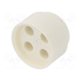 10 pcs : 1.089.2103.19 - Insert for gland, 5mm, NPT3/4', elastomer, Holes no: 4, -40÷100°C