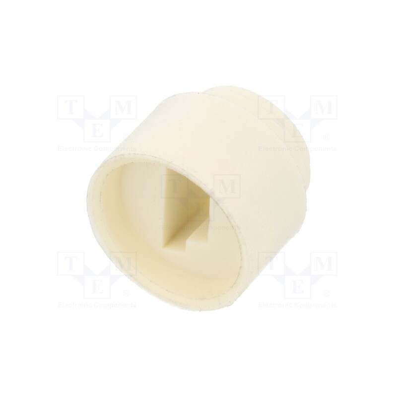 10 pcs : 1.091.1300.19 - Insert for gland, Mat: elastomer, 10.4x4.2mm, -40÷100°C