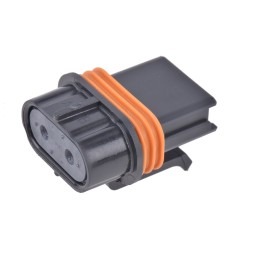 4 pcs - Delphi, Metri-Pack 630 Automotive Connector Socket 2 Way, Crimp Termination