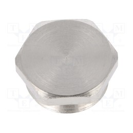 10 pcs : 1.155.1300.01 - Stopper, PG13,5, IP54, brass, Plating: nickel, V-NE-Ms, Thread: PG