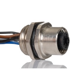 1 pcs - RS PRO Circular Connector, 5 Contacts, M12 Connector, Socket, Female, IP67