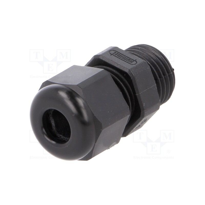 20 pcs : 1.209.0701.14 - Cable gland, PG7, IP68, polyamide, black, UL94V-0, HSK-K