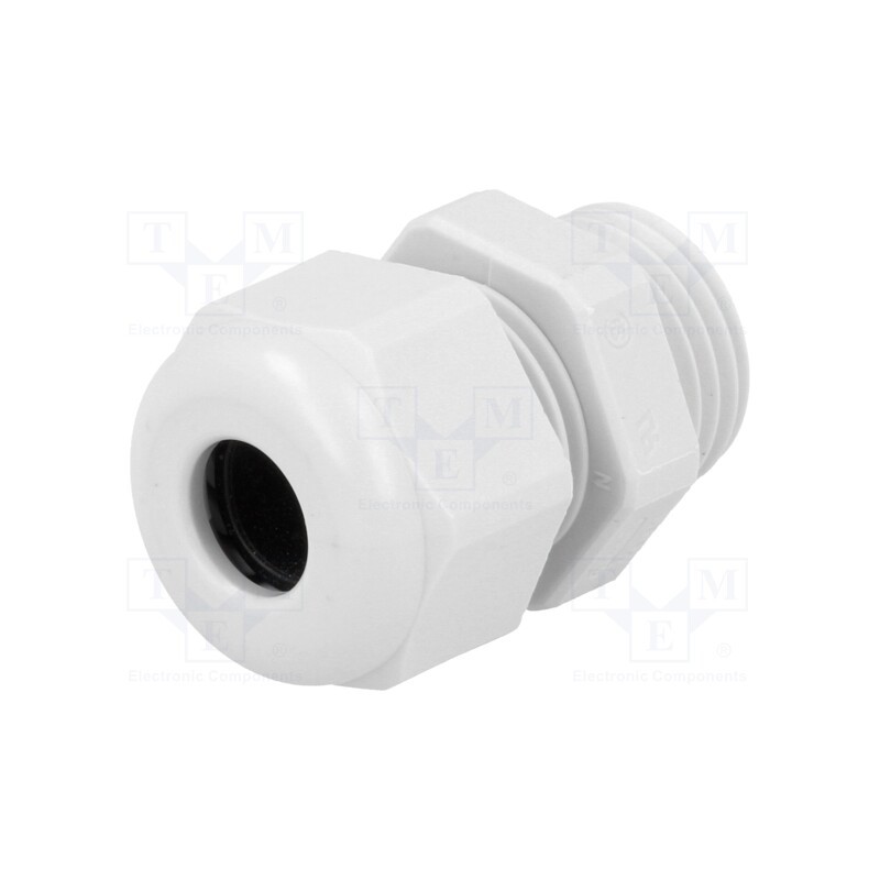 20 pcs : 1.209.0900.14 - Cable gland, PG9, IP68, polyamide, light grey, UL94V-0, HSK-K