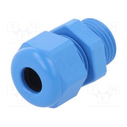 20 pcs : 1.209.0902.14 - Cable gland, PG9, IP68, polyamide, blue, UL94V-0, HSK-K