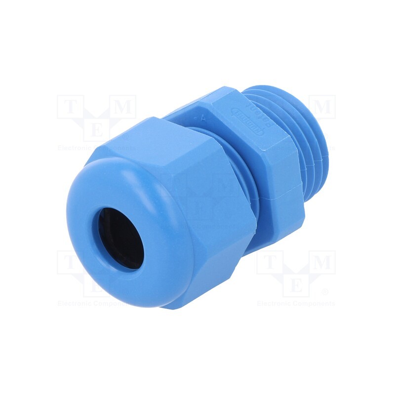 20 pcs : 1.209.0902.14 - Cable gland, PG9, IP68, polyamide, blue, UL94V-0, HSK-K
