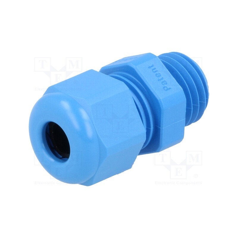 20 pcs : 1.209.1202.50 - Cable gland, M12, 1.5, IP68, polyamide, blue, UL94V-0, HSK-K