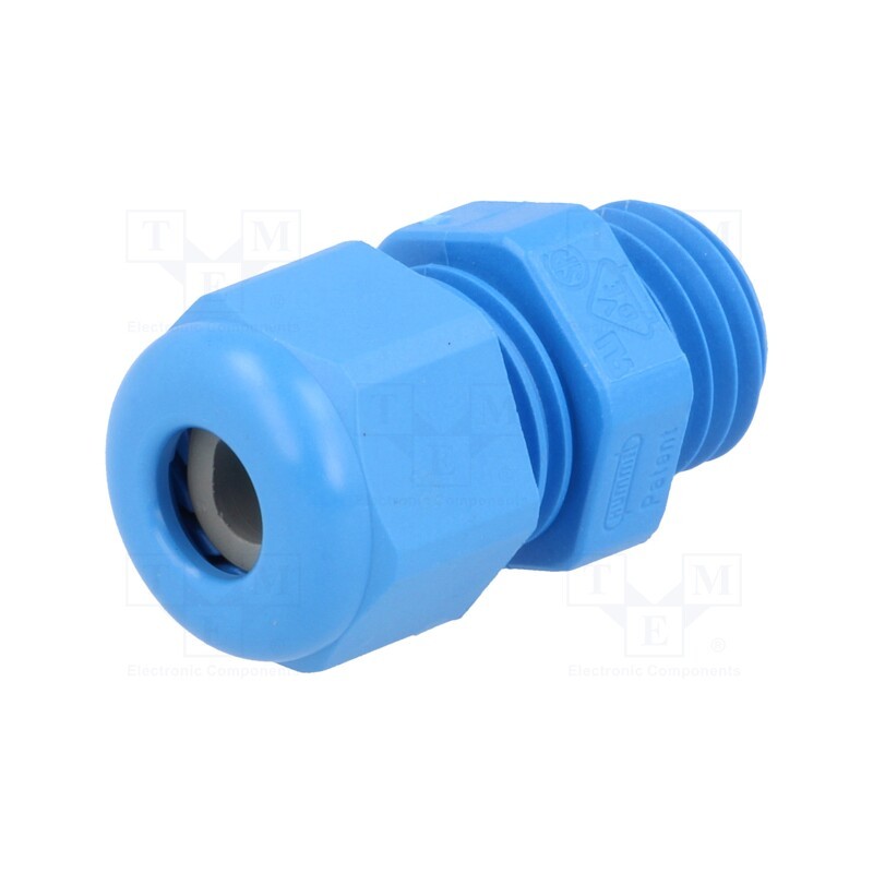 20 pcs : 1.209.1202.51 - Cable gland, M12, 1.5, IP68, polyamide, blue, UL94V-0, HSK-K